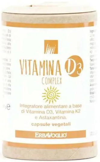 VITAMINA D3 COMPLEX 60 CAPSULE - Newepa Srl