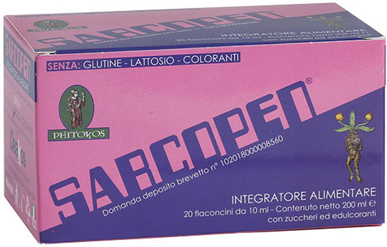 SARCOPEN 20 FLACONCINI 200 ML - Newepa Srl