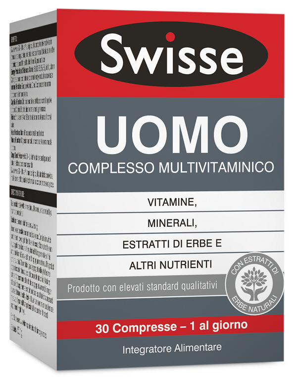 SWISSE MULTIVITAMINICO UOMO 30 COMPRESSE - Newepa Srl