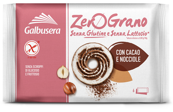 ZEROGRANO CACAO NOCCIOLA 220 G - Newepa Srl