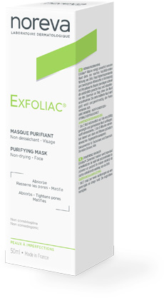 EXFOLIAC MASCHERA PURIFICANTE A RISCIACQUO 50 ML - Newepa Srl