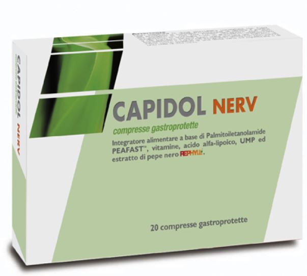 CAPIDOL NERV 20 COMPRESSE GASTROPROTETTE - Newepa Srl