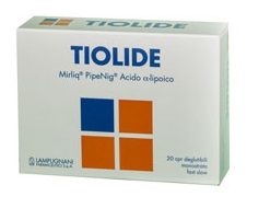 TIOLIDE 20 COMPRESSE DEGLUTIBILI MONOSTRATO FAST SLOW - Newepa Srl