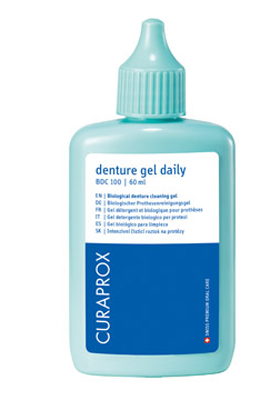 CURAPROX BDC 100 DAILY GEL PER LA PULIZIA QUOTIDIANA DELLA DENTIERA E DEGLI APPARECCHI MOBILI 60 ML 1 PEZZO - Newepa Srl