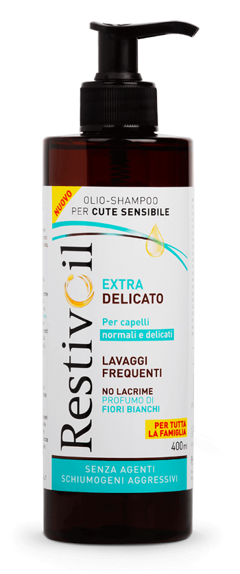 RESTIVOIL EXTRA DELICATO OLIO SHAMPOO PER CUTE SENSIBILE 400 ML - Newepa Srl