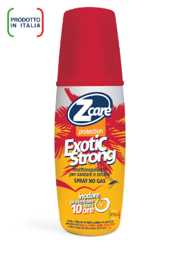 ZCARE PROTECTION EXOTIC STRONG DEET SPRAY 50% 100 ML - Newepa Srl