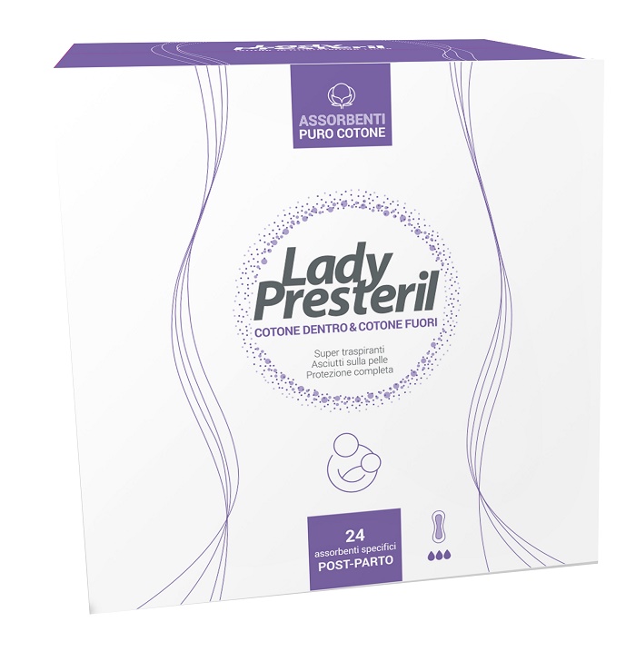 LADY PRESTERIL POSTPARTO 24 PEZZI - Newepa Srl
