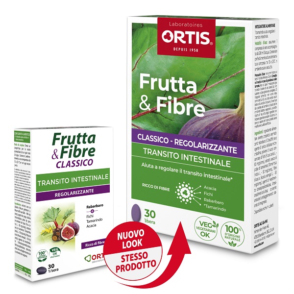 FRUTTA & FIBRE CLASSICO 30 COMPRESSE - Newepa Srl