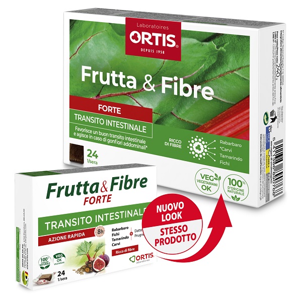 FRUTTA & FIBRE FORTE 24 CUBETTI - Newepa Srl