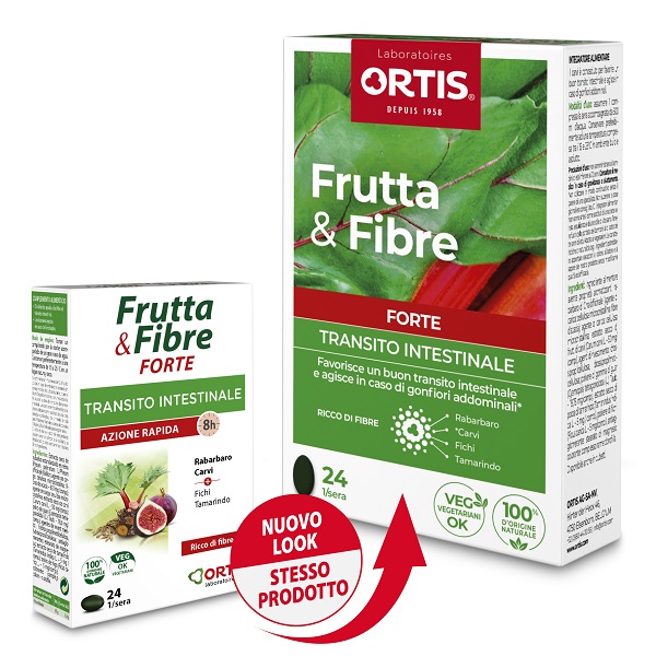FRUTTA & FIBRE FORTE 24 COMPRESSE - Newepa Srl