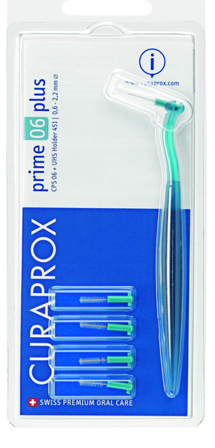 CURAPROX CPS PRIME CPS 06 CON 5 SCOVOLINI + SUPPORTO - Newepa Srl