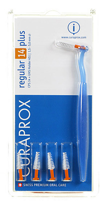 CURAPROX CPS REGULAR CPS 14 CON 5 SCOVOLINI + SUPPORTO - Newepa Srl