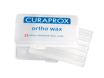 CURAPROX ORTHO WAX 7 PEZZI 46X4 MM DI CERA ORTODONTICA - Newepa Srl