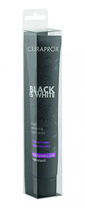 CURAPROX BLACK IS WHITE DENTIFRICIO TRAVEL SIZE 10 ML - Newepa Srl