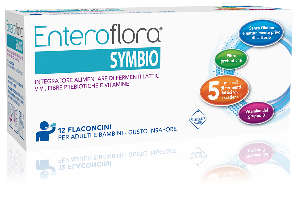 ENTEROFLORA SYMBIO 12 FLACONCINI DA 10 ML - Newepa Srl
