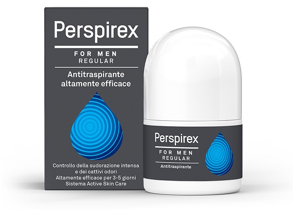 PERSPIREX FOR MEN REGULAR ANTITRASPIRANTE ROLL ON 20 ML - Newepa Srl