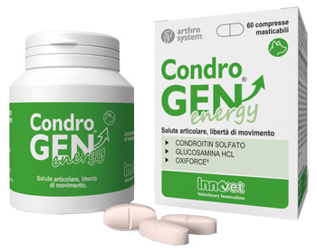 CONDROGEN ENERGY 60 COMPRESSE MASTICABILI - Newepa Srl