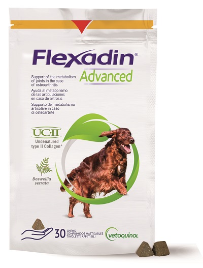 FLEXADIN ADVANCED CANE TUTTE LE TAGLIE 30 TAVOLETTE APPETIBILI - Newepa Srl