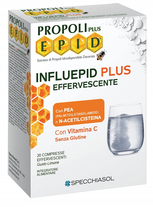 INFLUEPID PLUS EFFERVESCENTE PEA 20 COMPRESSE - Newepa Srl
