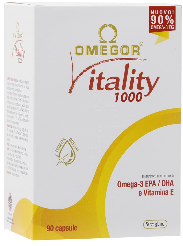 OMEGOR VITALITY 1000 90 CAPSULE - Newepa Srl