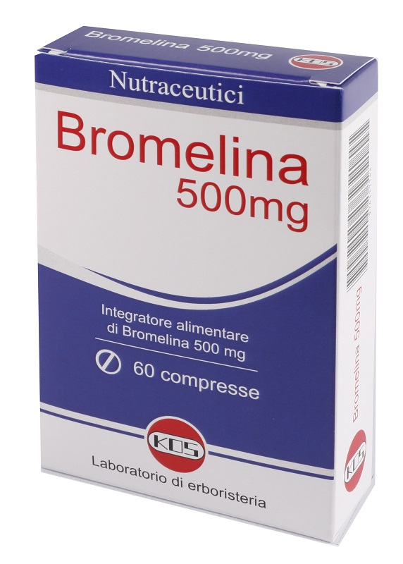 BROMELINA 500 MG 60 COMPRESSE - Newepa Srl