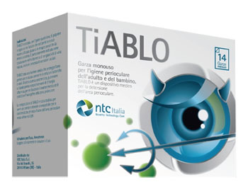 TIABLO GARZA OFTALMICA MONOUSO 14 PEZZI - Newepa Srl