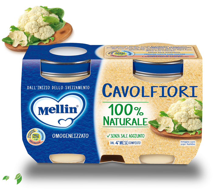 OMOGENEIZZATO CAVOLFIORE 2 X 125 G - Newepa Srl