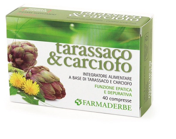 TARASSACO & CARCIOFO 40 COMPRESSE - Newepa Srl