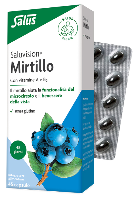 MIRTILLO SALUVISION 45 CAPSULE - Newepa Srl