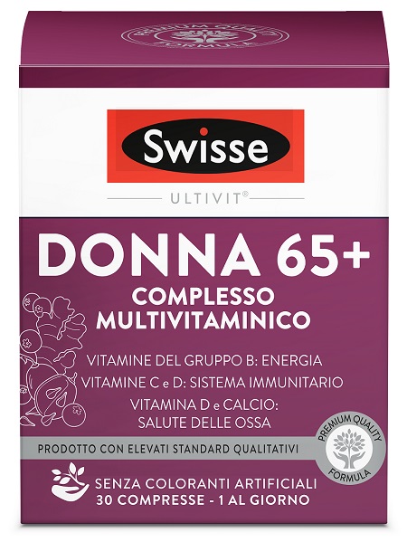 SWISSE DONNA 65+ COMPLESSO MULTIVITAMINICO 30 COMPRESSE - Newepa Srl