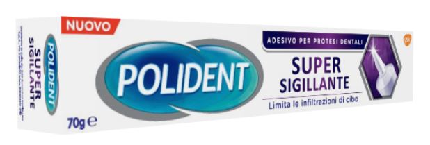 POLIDENT SUPER TENUTA+SIGILLANTE ADESIVO PROTESI DENTALE 70 G - Newepa Srl
