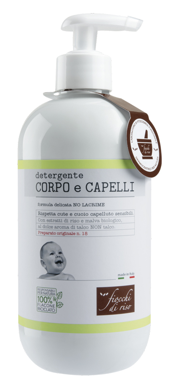FIOCCHI DI RISO DETERGENTE CORPO/CAPELLI TALCO 400 ML - Newepa Srl