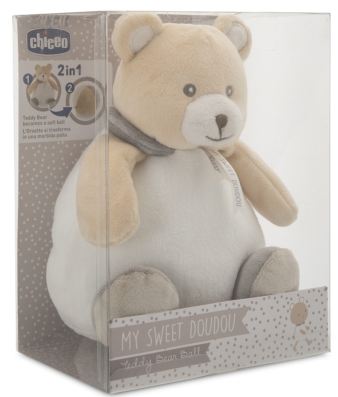 CHICCO MY SWEET DOUDOU TEDDY BEAR BALL 0M+ - Newepa Srl