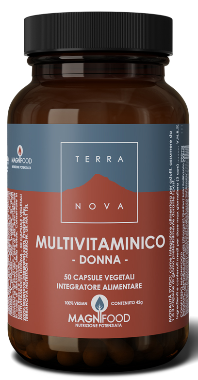 TERRANOVA MULTIVITAMINICO DONNA 50 CAPSULE - Newepa Srl