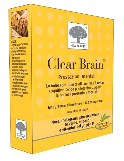 CLEAR BRAIN 120 COMPRESSE - Newepa Srl