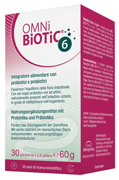 OMNI BIOTIC 6 BARATTOLO 60 G - Newepa Srl