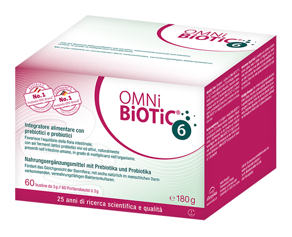 OMNI BIOTIC 6 POLVERE 60 BUSTINE DA 3 G - Newepa Srl