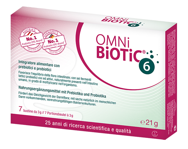 OMNI BIOTIC 6 POLVERE 7 BUSTINE DA 3 G - Newepa Srl