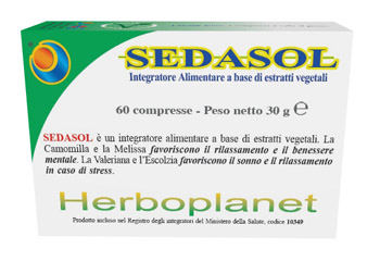 SEDASOL 60 COMPRESSE - Newepa Srl