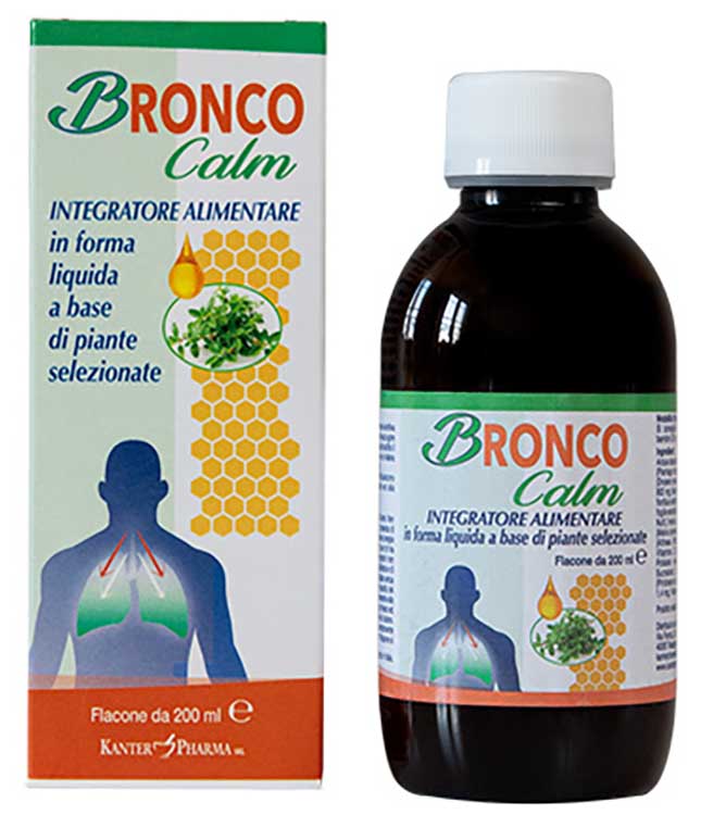 BRONCO CALM SCIROPPO 200 ML - Newepa Srl