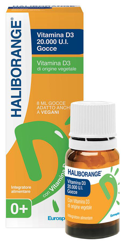 HALIBORANGE VITAMINA D3 20000 UI GOCCE 8 ML - Newepa Srl