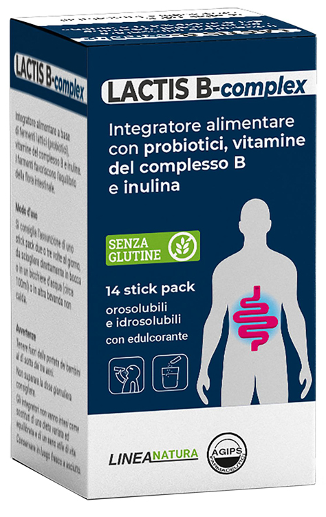 LACTIS B-COMPLEX 14 STICK PACK - Newepa Srl