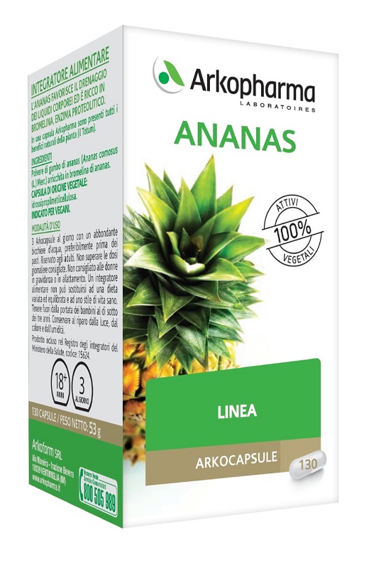 ARKO CAPSULE ANANAS 130 CAPSULE - Newepa Srl