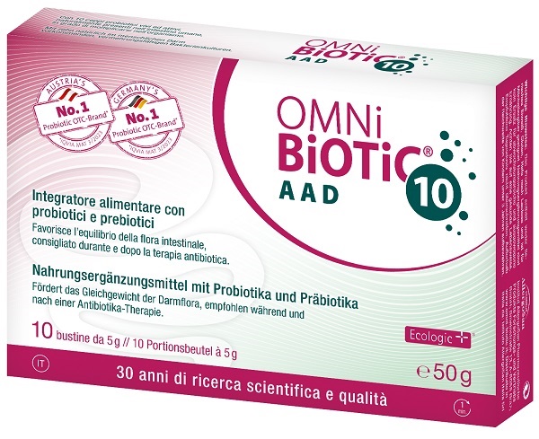 OMNI BIOTIC 10 AAD 10 BUSTINE DA 5 G - Newepa Srl