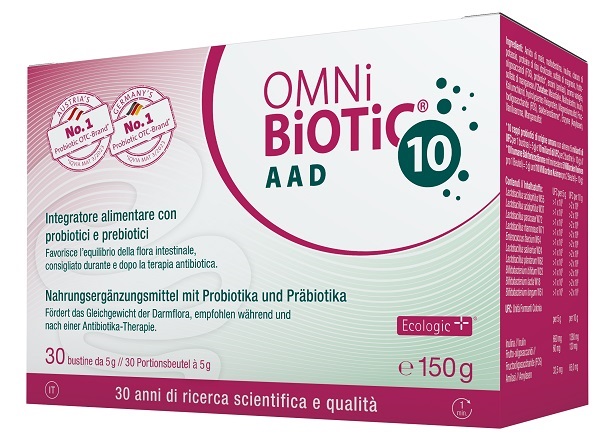 OMNI BIOTIC 10 AAD 30 BUSTINE DA 5 G - Newepa Srl