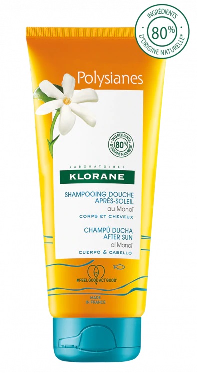 KLORANE SHAMPOO DOCCIA DOPOSOLE CORPO/CAPELLI 200ML - Newepa Srl
