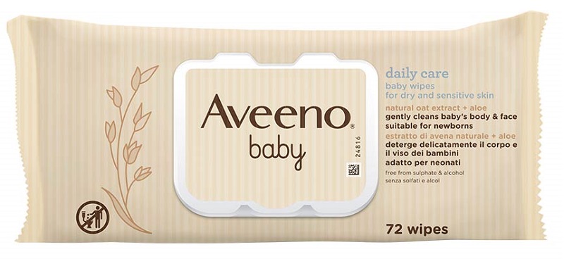 AVEENO BABY SALVIETTINE 72 PEZZI - Newepa Srl