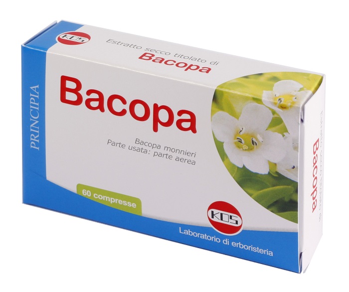 BACOPA MONNIERI ESTRATTO SECCO 60 COMPRESSE - Newepa Srl