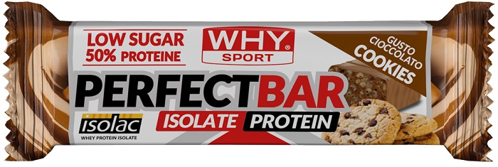 WHYSPORT PERFECT BAR CIOCCOLATO BISCOTTO 50 G - Newepa Srl