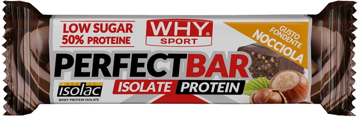 WHYSPORT PERFECT BAR FONDENTE NOCCIOLA 50 G - Newepa Srl